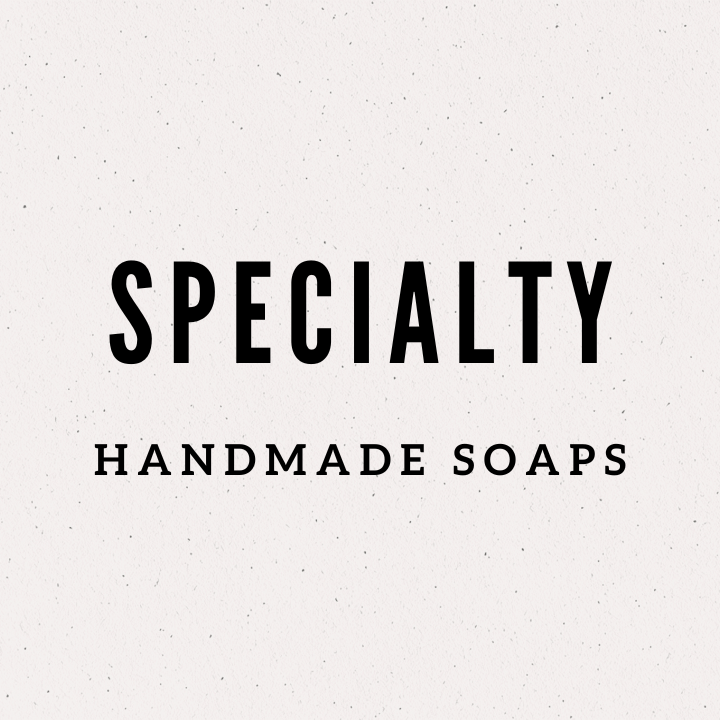 Our Specialty Natural Handmade Soap Collection is crafted with skin-boosting ingredients like turmeric, activated charcoal, and honey to target specific skin needs. Scented with essential oils, theyprovide nature-powered skincare.